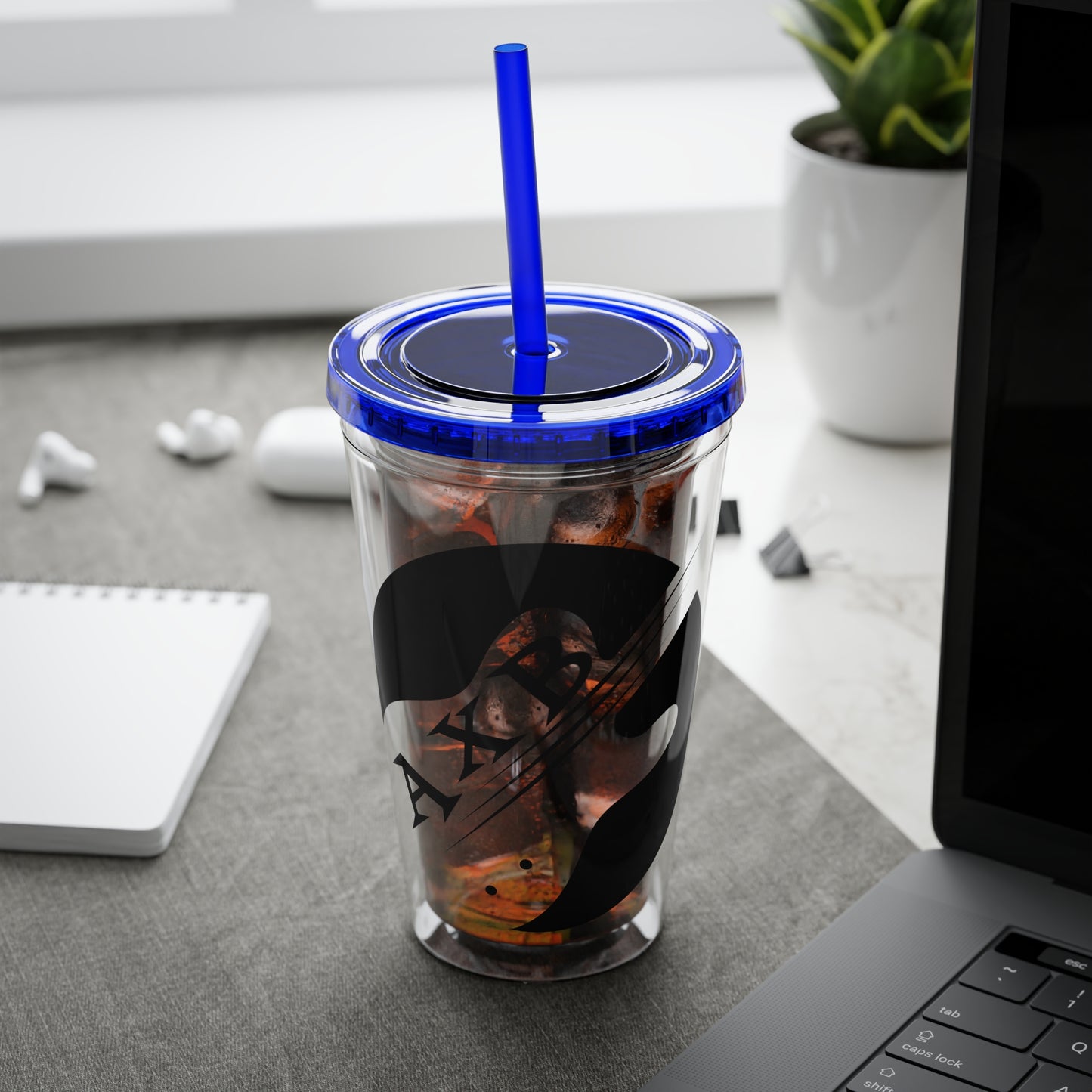 Sunsplash Tumbler with Straw, 16oz