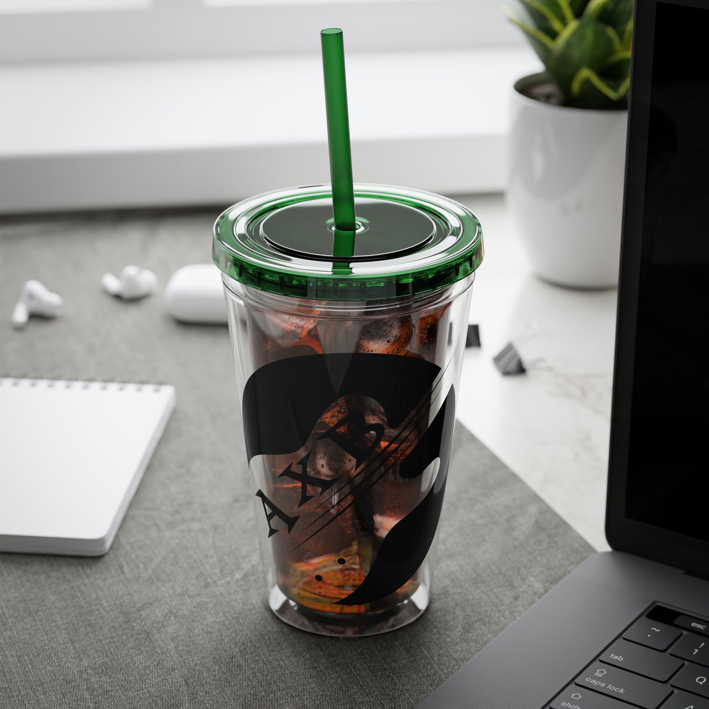 Sunsplash Tumbler with Straw, 16oz